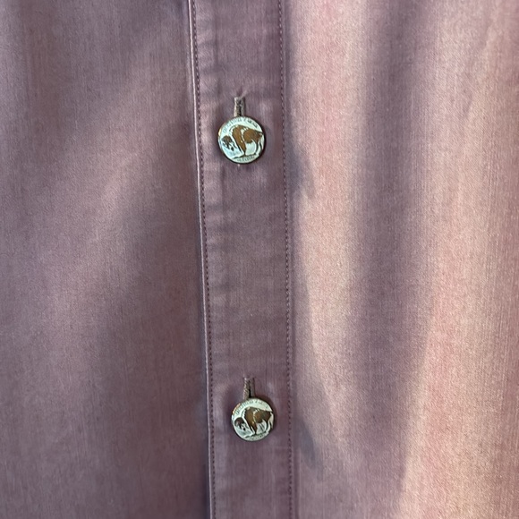 VTG Stubbs faux silk button down size small - Picture 2 of 6